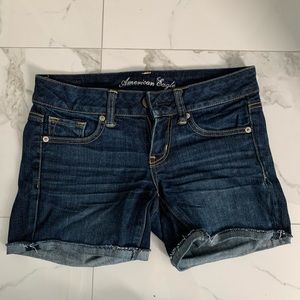 American eagle jean shorts
